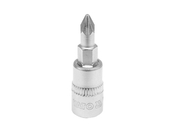 BIT CRUCE CU ADAPTOR 1/4'', PZ1X37MM