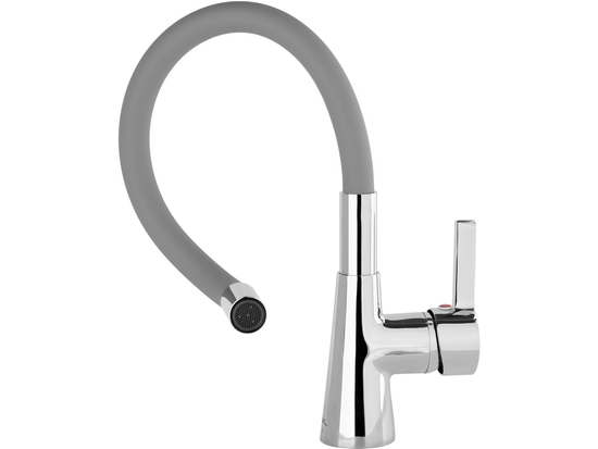 BATERIE PIPĂ FLEXIBILĂ, GRI DESCHIS