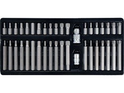 SET BIȚI 40 PIESE (HEX, SPLINE, TORX)