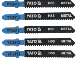 SET LAME PENTRU FIERĂSTRĂU PENDULAR, 5 BUC, 12TPI