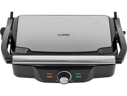 GRILL ELECTRIC 1600W, 28 X 17CM, REGLAREA TEMPERATURII