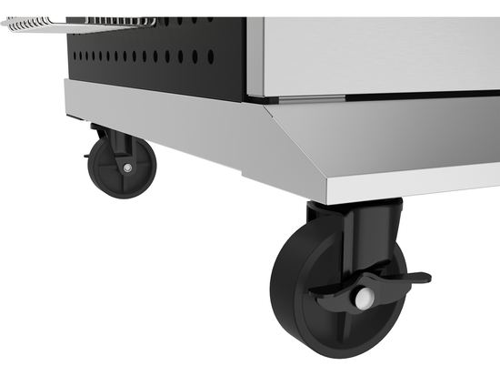 GRĂTAR PE GAZ YAO 5+1, 19KW, OȚEL INOXD.