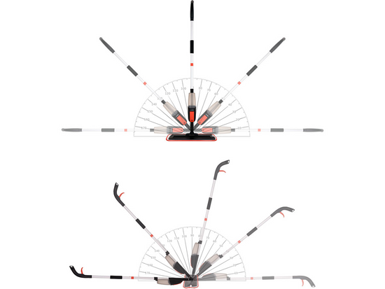 MOP CU PULVERIZATOR CU SĂLĂTOR DE GEAMURI (2 ÎN 1)