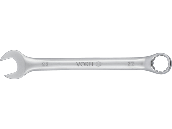 CHEIE COMBINATĂ SATINATĂ, CR-V, 22MM