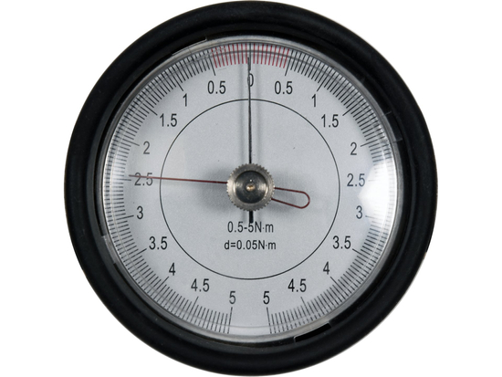 CHEIE DINAMOMETRICĂ CU CEAS, 1/4'', 0-5NM