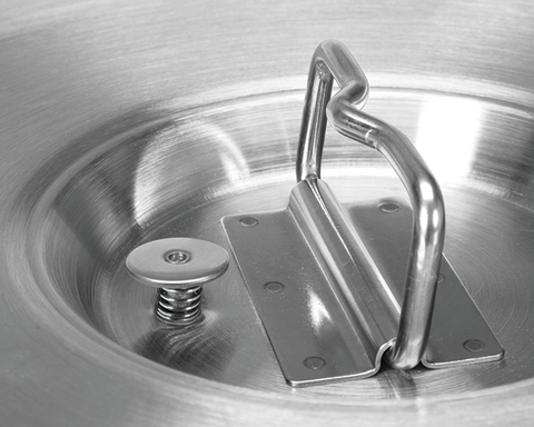 TERMOS INOX PENTRU TRANSPORT, 10L, 300X170MM