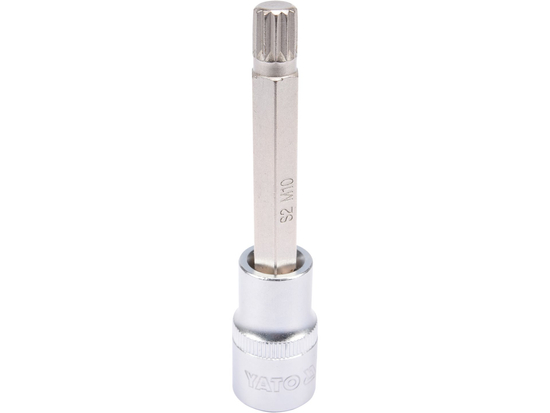 BIT SPLINE CU ADAPTOR 1/2'', M10, 100MM