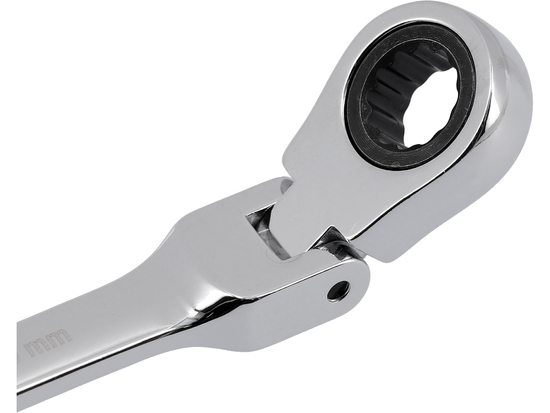 CHEIE COMBINATĂ CU CLICHET ȘI CAP FLEXIBIL 21MM