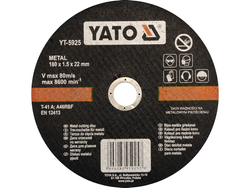 DISC DEBITAT METALE 180X1.5X22MM