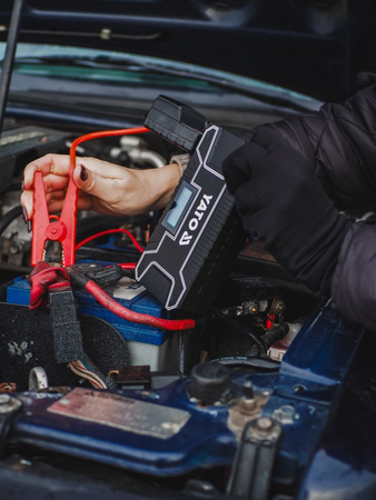 ROBOT DE PORNIRE / POWER BANK, 12000MAH, DISPLAY LCD