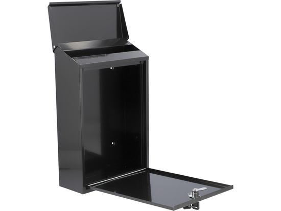 CUTIE POȘTALĂ 400X250X100MM, NEAGRĂ