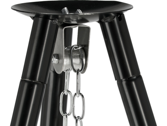 GRĂTAR CU VATRĂ ȘI TREPIED 49CM