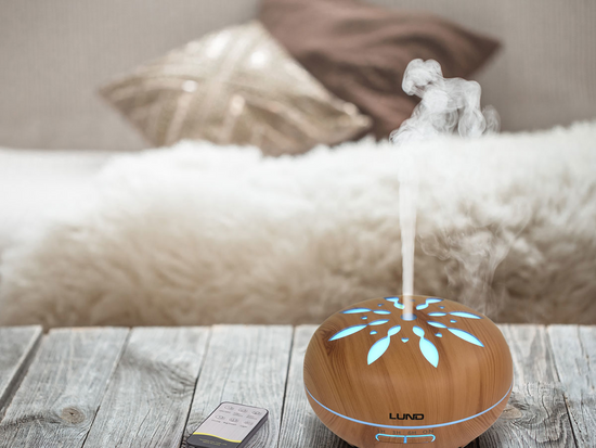 DIFUZOR AROMATERAPIE 500ML, 12W, TELECOMANDĂ