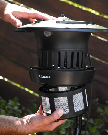 LAMPĂ UV-A CU STATIV, PENTRU INSECTE, CU VENTILATOR, 15W, IPX4