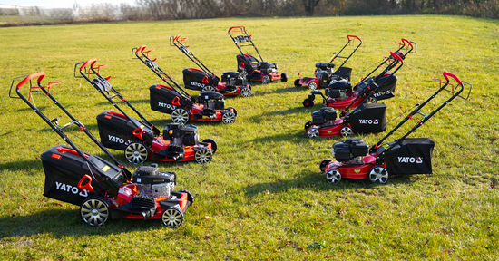 MAȘINĂ DE TUNS IARBA, PE BENZINĂ, CU AUTOPROPULSIE, 41CM