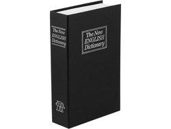 CASETĂ BANI METALICĂ 240X155X55MM, NEGRU