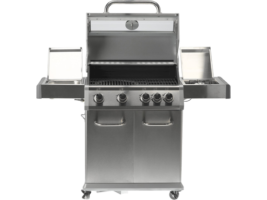 GRĂTAR GAZ ITAMI 4+1, 14.2KW, CAPAC CU GEAM