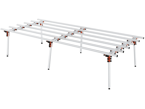 MASĂ DE LUCRU PENTRU PLĂCI, 360CM