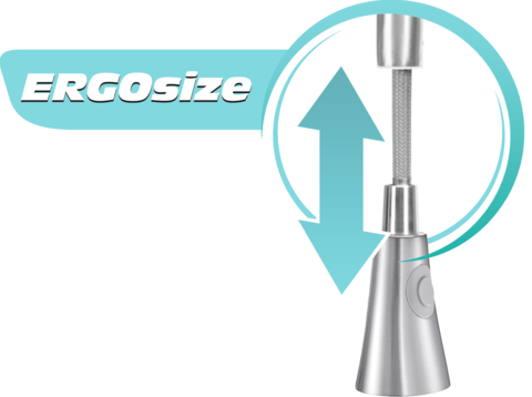 BATERIE TIP DUȘ ''STEELY 4''