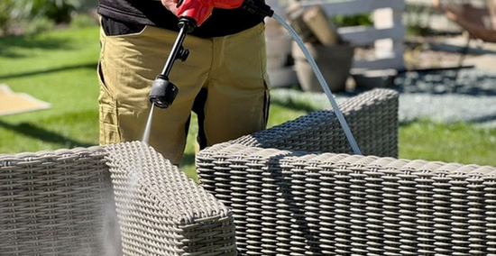 PISTOL DE SPĂLAT 18V, FUNCȚIE DE ASPIRARE A APEI, FĂRĂ ACUMULATOR