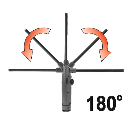 LAMPĂ LED 50-500LM, IK07, IP63, LI-ION 3,7V 2000MAH