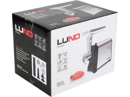 MAȘINĂ TOCAT CARNE 350W, OȚEL INOXIDABIL