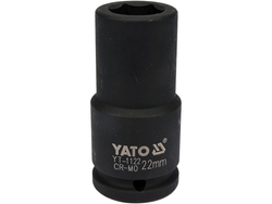 CHEIE TUBULARĂ HEXAGONALĂ DE IMPACT, ADÂNCĂ, 3/4''X22MM