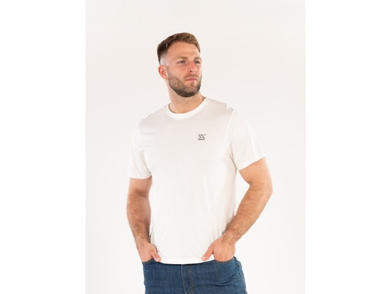 TRICOU BASIC ALB MĂRIMEA XL