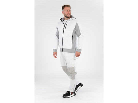 JACHETA FLEECE CU GLUGA SARNA ALBA M