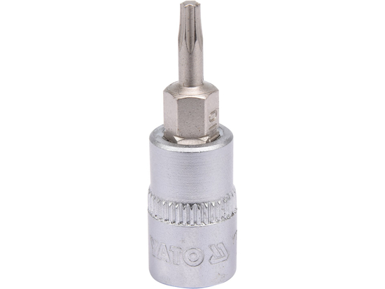 BIT TORX T10, CU ADAPTOR 1/4'', 37MM