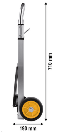 CĂRUCIOR PLIABIL, 660MM, 90KG