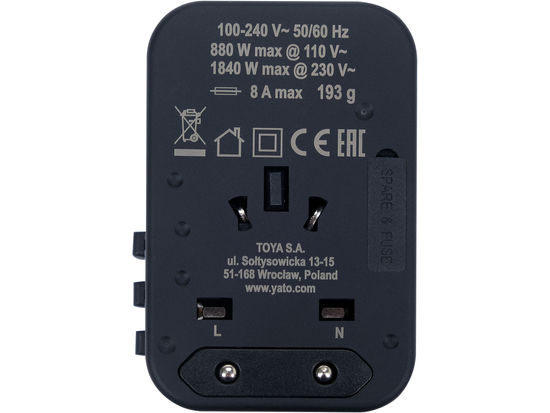 ADAPTATOR CĂLĂTORIE UNIV.USB-C 65W