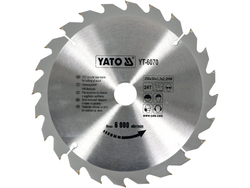 DISC FIERĂSTRĂU CIRCULAR PENTRU LEMN 250X24X30MM