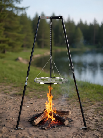 GRĂTAR CU TREPIED 66.4CM