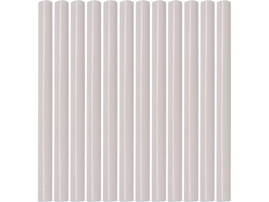 SET 12 BUC BATOANE PLASTIC, 7,2X100MM, ALB