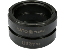 CAP DE SCHIMB TIP U 32MM PENTRU YT-21735, PEX-AL-PEX