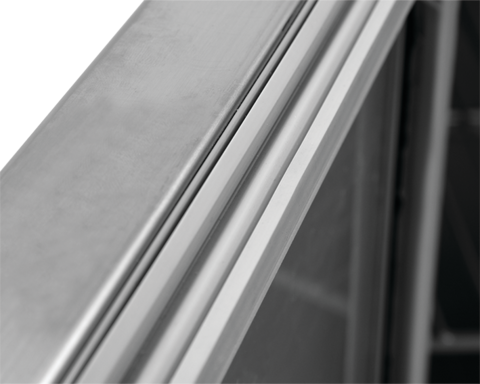 MASĂ RECE CU BLAT DE GRANIT ȘI EXTENSIE, 2 UȘI, 240L