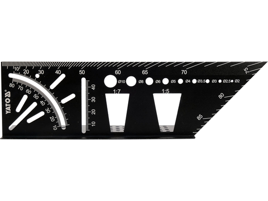 ECHER UNIVERSAL 3D DIN ALUMINIU, 150X70X215MM