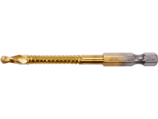 BURGHIU FREZĂ PRINDERE HEXAGONALĂ 5,0MM HSS-TIN