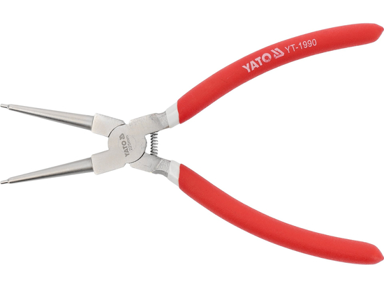 CLEȘTE INELE SIGURANȚĂ CU VÂRF DREPT, 225MM