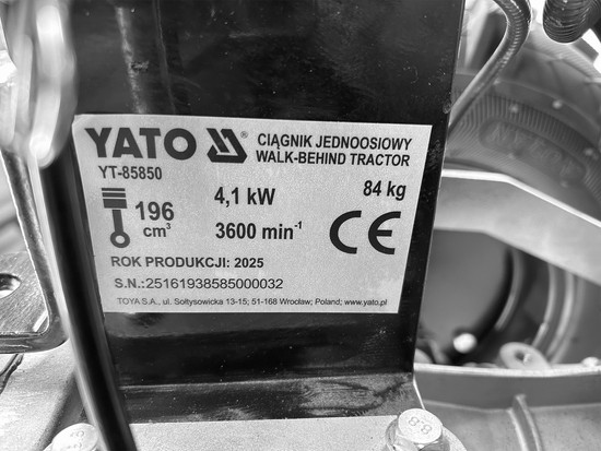 MINITRACTOR CU 2 ROȚI