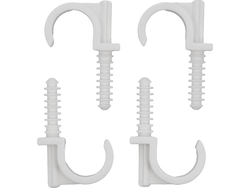 SET 4 CLEME SIMPLE CU MONTARE RAPIDĂ, PENTRU ȚEVI 25MM