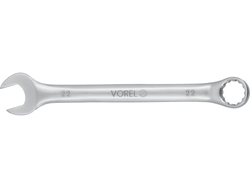 CHEIE COMBINATĂ SATINATĂ, CR-V, 22MM