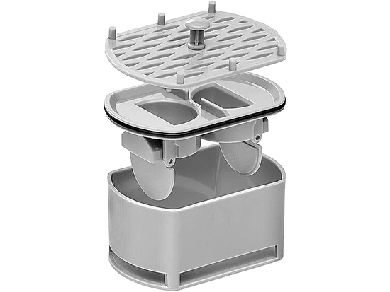 RIGOLĂ DUȘ ''ROTARY'', 50CM, SIFON ROTATIV, WET&DRY