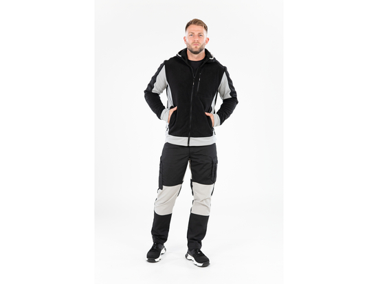 PANTALON DE LUCRU STRETCH.NEGRU L