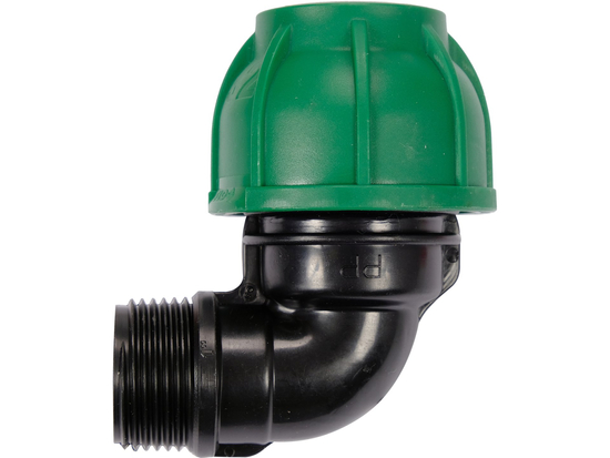 COT COMPRESIUNE 90°, FILET EXTERIOR, 32MMX1''