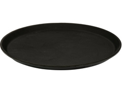TAVĂ SERVIRE ROTUNDĂ, NEAGRĂ, 355MM