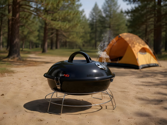 GRĂTAR CARBUNE PORTABIL , 36CM