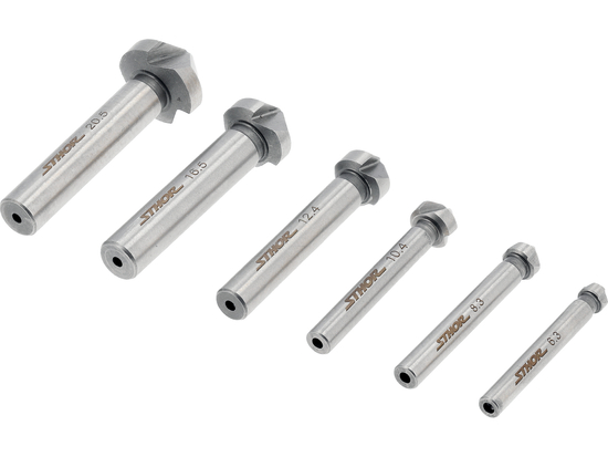 SET FREZE PENTRU METAL 6.3-20.5MM 6BUC.