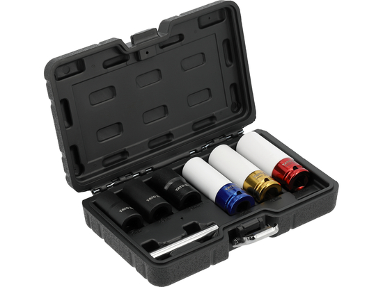 SET TUBULARE PT JANTE ALIAJ 1/2" 7 BUC